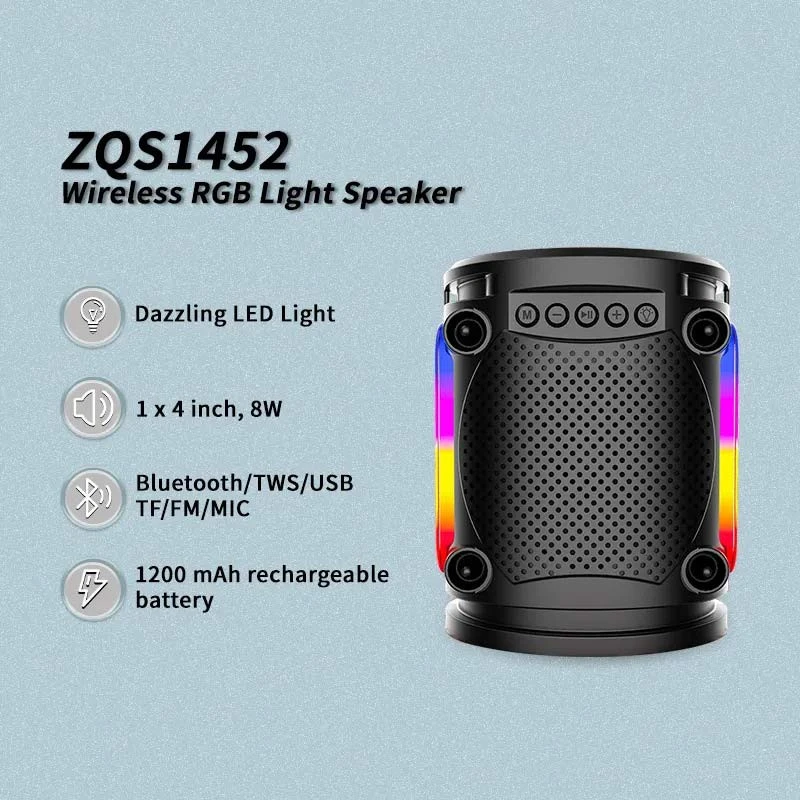 اسپیکر بلوتوثی رم و فلش خور Sing-E ZQS1452