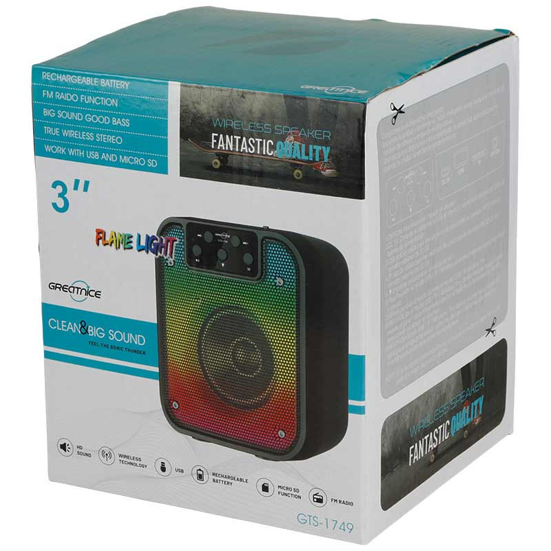اسپیکر بلوتوثی رم و فلش خور Greatnice GTS-1749