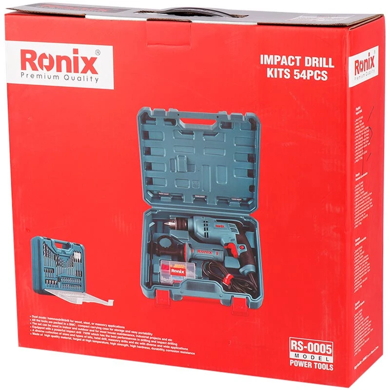 کیت دریل برقی چکشی Ronix RS-0005