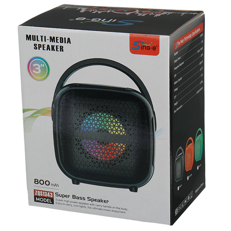 اسپیکر بلوتوثی رم و فلش خور Sing-E ZQS1343