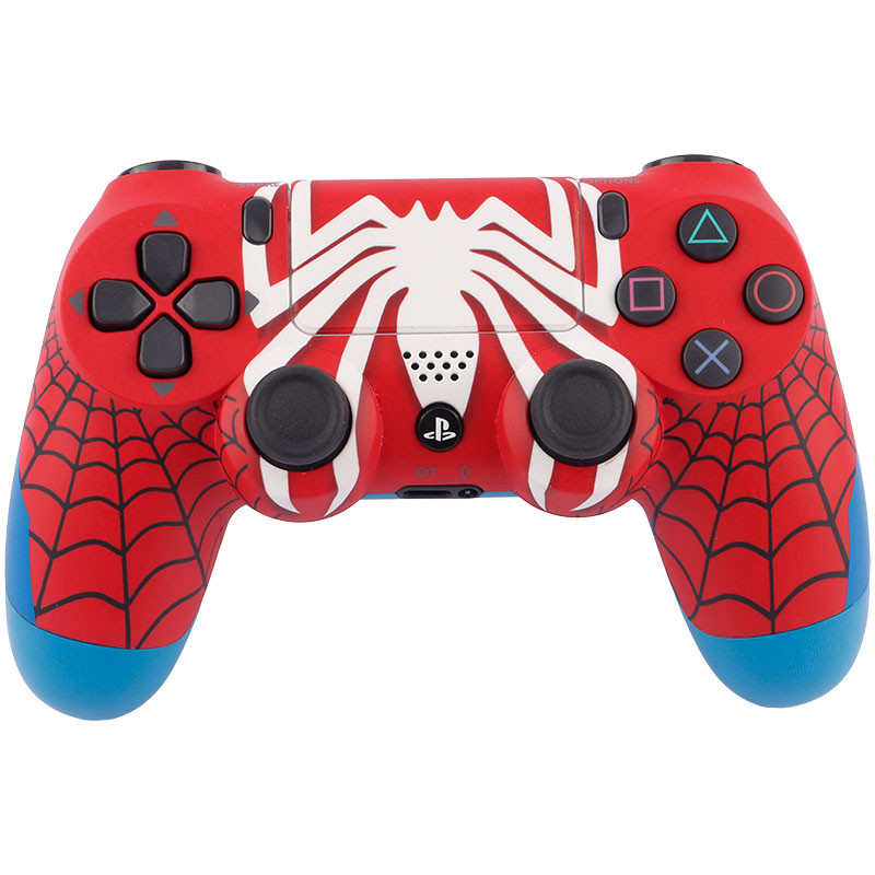 دسته بازی بی سیم SONY PlayStation 4 DualShock 4 High Copy طرح Spider Man کد 4