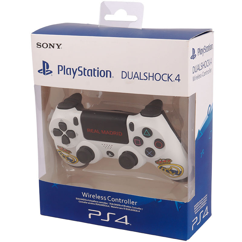 دسته بی سیم SONY PlayStation 4 DualShock 4 High Copy طرح Real Madrid
