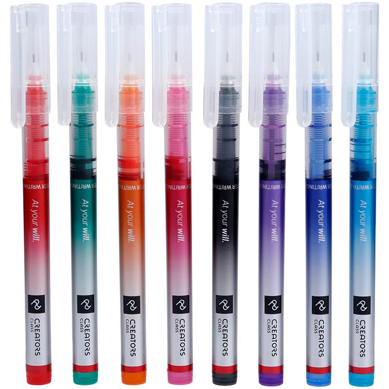 روان نویس سی کلاس رنگی C.Class PCRP-41-8W 0.5mm بسته 8 عددی