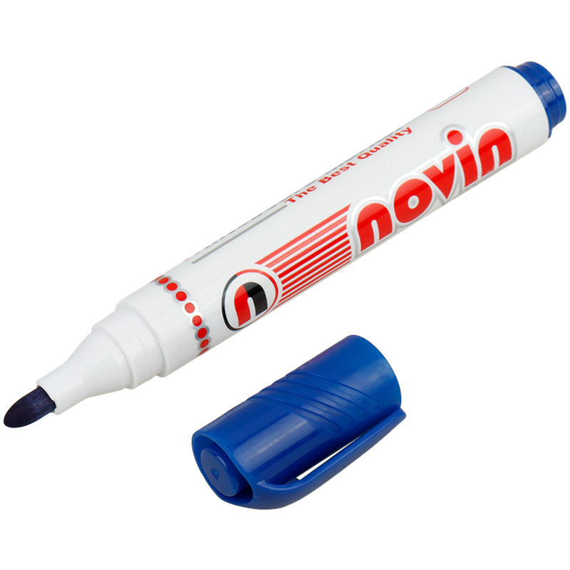 ماژیک وایت برد نوین نوک گرد Novin بسته 12 عددی