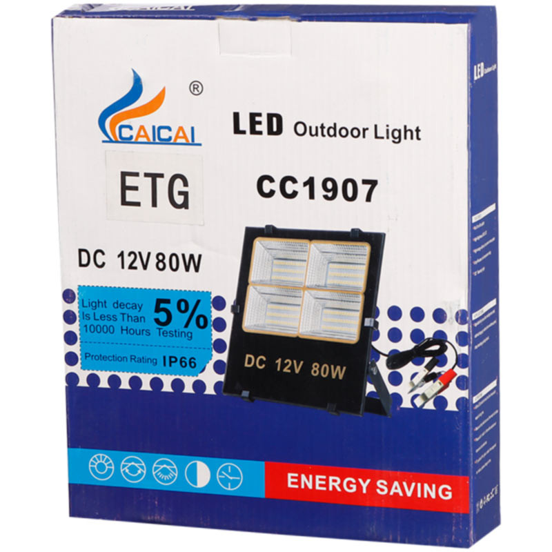 پروژکتور سیار CAICAI CC1907 LED 80W