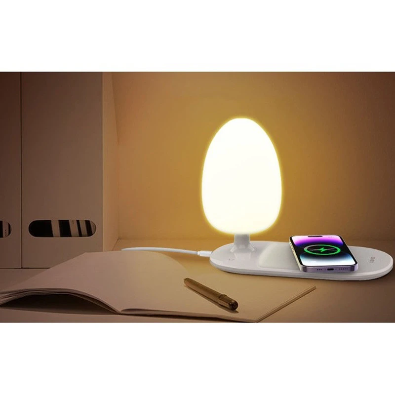 شارژر بی سیم و چراغ رومیزی Ldnio Y3 15W