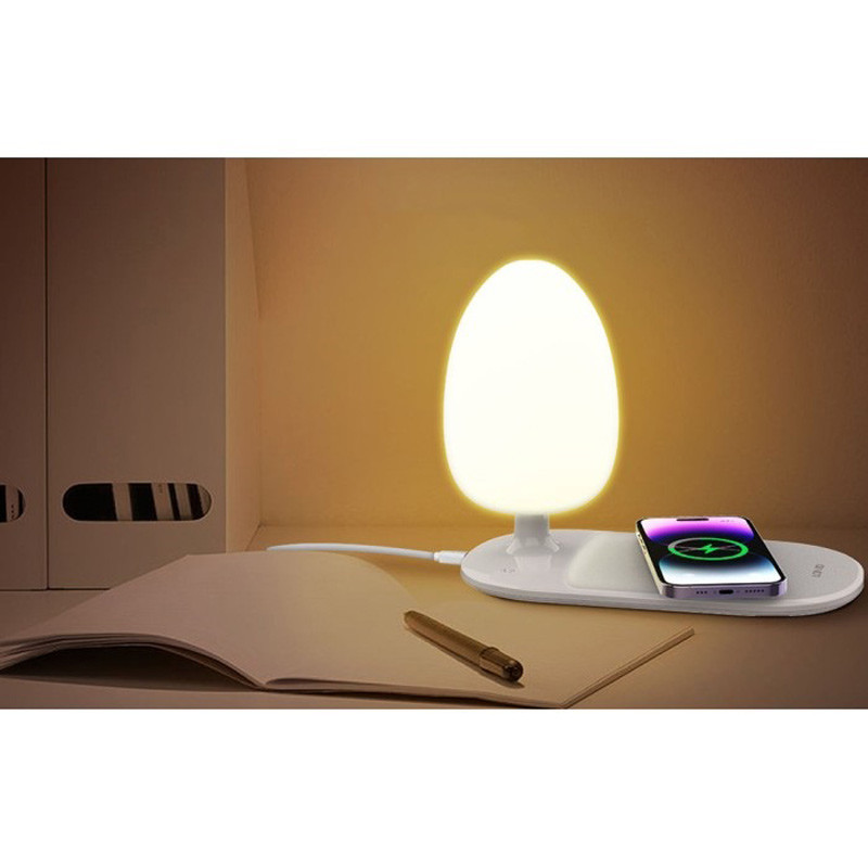 شارژر بی سیم و چراغ رومیزی Ldnio Y3 15W
