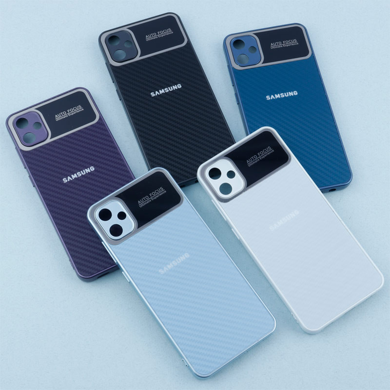 قاب PVD Carbon Ultimate محافظ لنزدار Samsung Galaxy A05