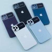 قاب PVD Carbon Ultimate محافظ لنزدار iPhone 11 Pro Max