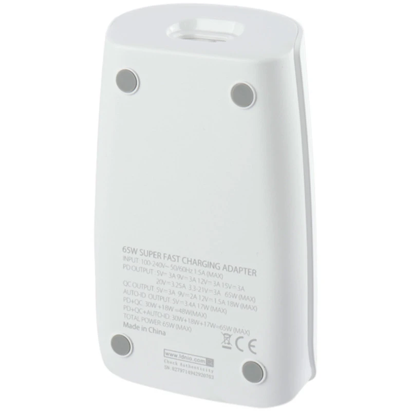 شارژر دیواری فست شارژ Ldnio A6573C 6Port 3.25A QC3.0 PD 65W