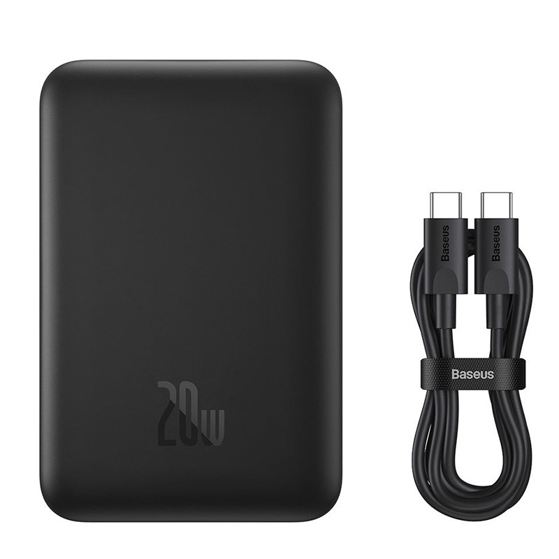 پاور بانک بی سیم فست شارژ 10000 باسئوس Baseus Magnetic Mini PPCX07000 PD 20W