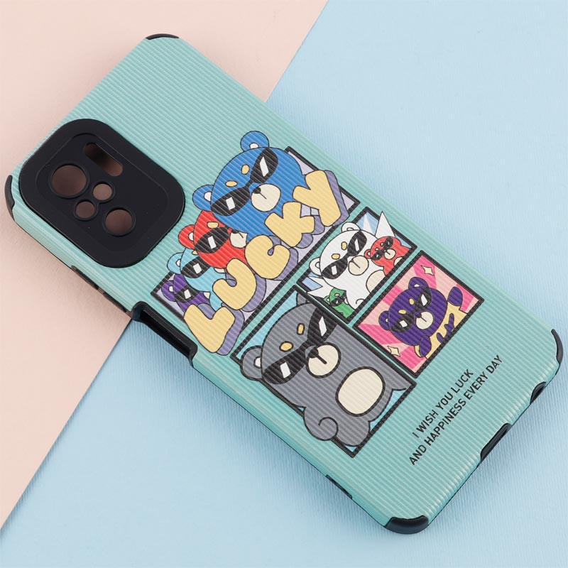 قاب هاشور دار طرح دار Xiaomi Redmi Note 10 4G