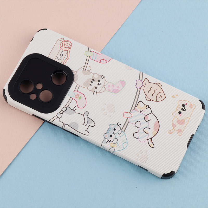 قاب هاشور دار طرح دار Xiaomi Redmi 12C