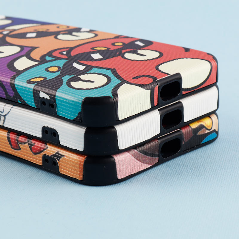 قاب هاشور دار طرح دار iPhone 11