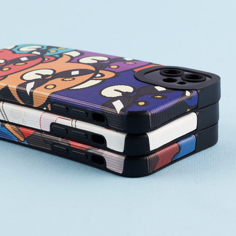 قاب هاشور دار طرح دار iPhone 11