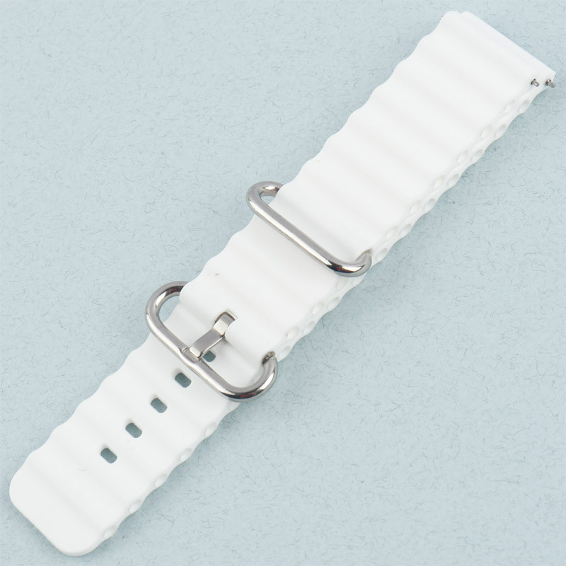 بند اپل واچ سیلیکونی Ocean طرح پافر 22mm