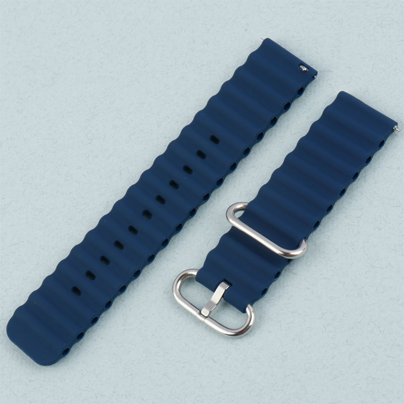 بند اپل واچ سیلیکونی Ocean طرح پافر 22mm