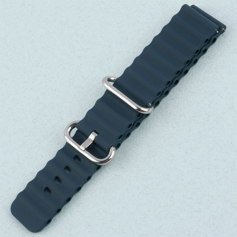 بند اپل واچ سیلیکونی Ocean طرح پافر 20mm