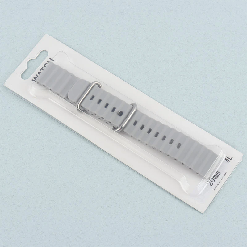 بند اپل واچ سیلیکونی Ocean طرح پافر 20mm