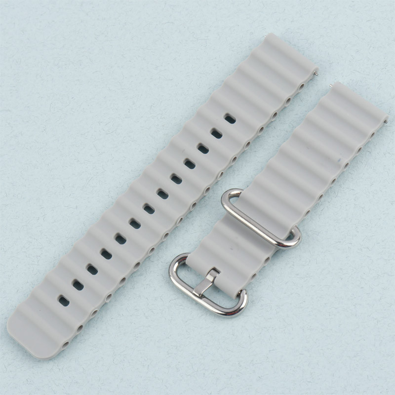بند اپل واچ سیلیکونی Ocean طرح پافر 20mm