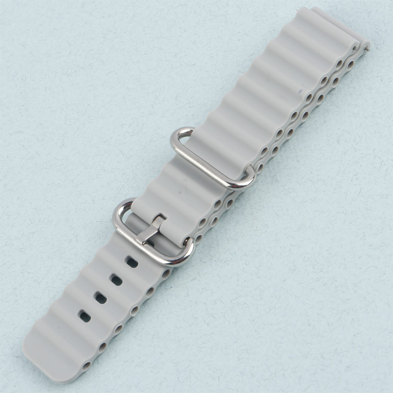 بند اپل واچ سیلیکونی Ocean طرح پافر 20mm