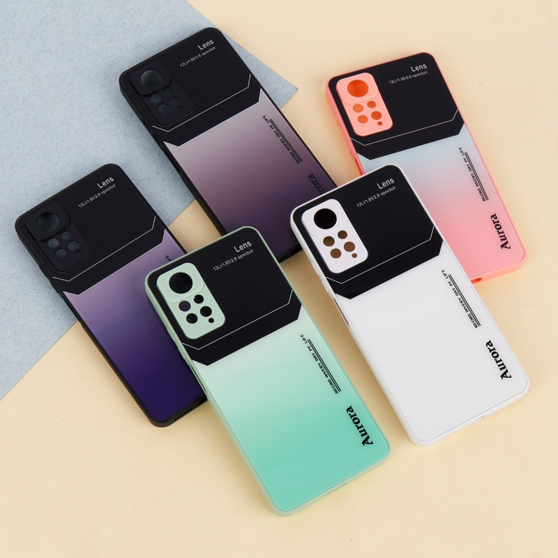قاب PVD Lens Opoctuir رنگی محافظ لنزدار Xiaomi Redmi Note 12 Pro 4G