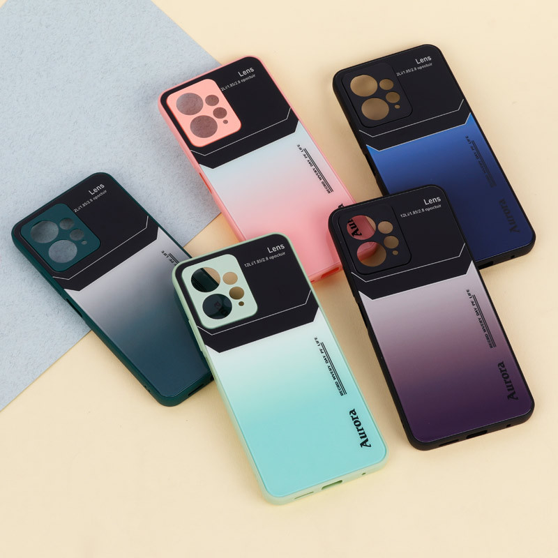 قاب PVD Lens Opoctuir رنگی محافظ لنزدار Xiaomi Redmi Note 12 4G