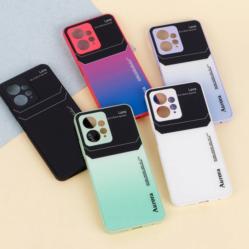 قاب PVD Lens Opoctuir رنگی محافظ لنزدار Xiaomi Redmi Note 12 4G