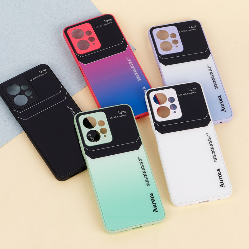 قاب PVD Lens Opoctuir رنگی محافظ لنزدار Xiaomi Redmi Note 12 4G