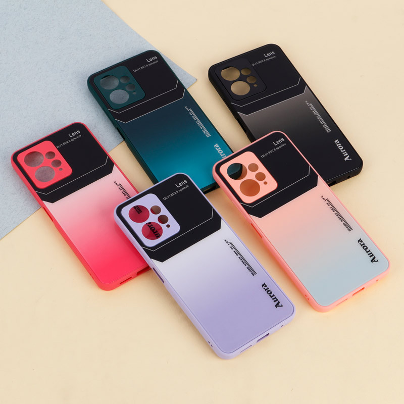 قاب PVD Lens Opoctuir رنگی محافظ لنزدار Xiaomi Redmi Note 12 4G