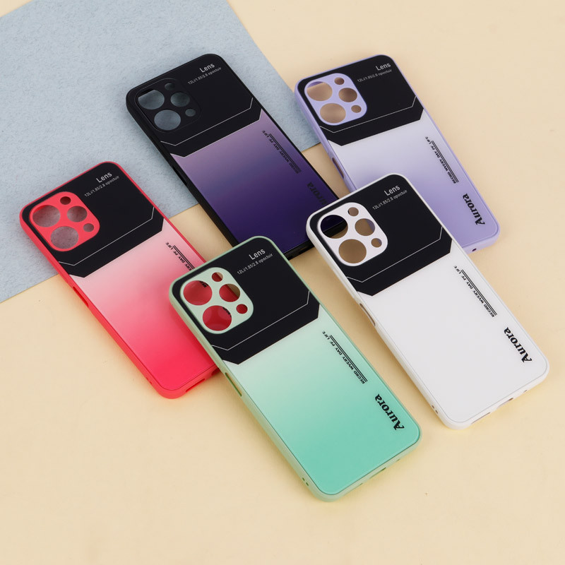 قاب PVD Lens Opoctuir رنگی محافظ لنزدار Xiaomi Redmi 12