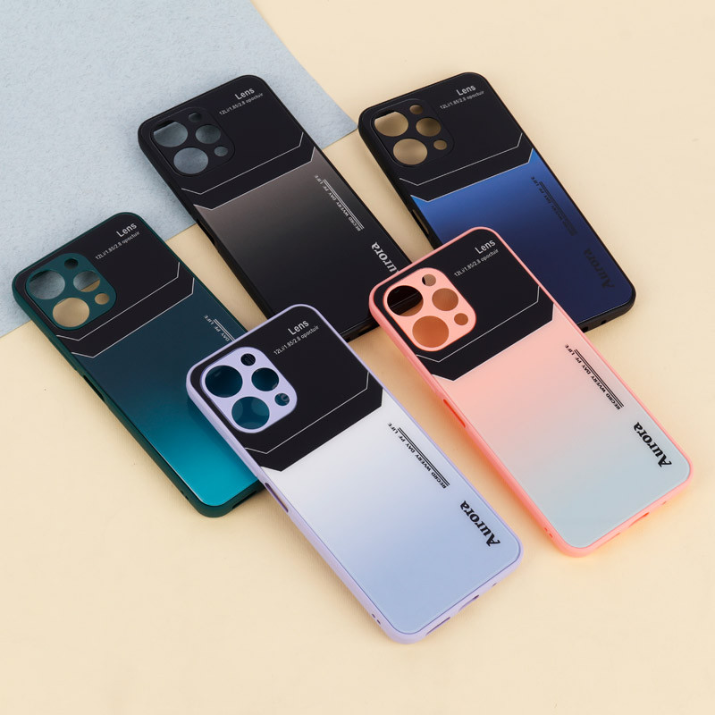 قاب PVD Lens Opoctuir رنگی محافظ لنزدار Xiaomi Redmi 12