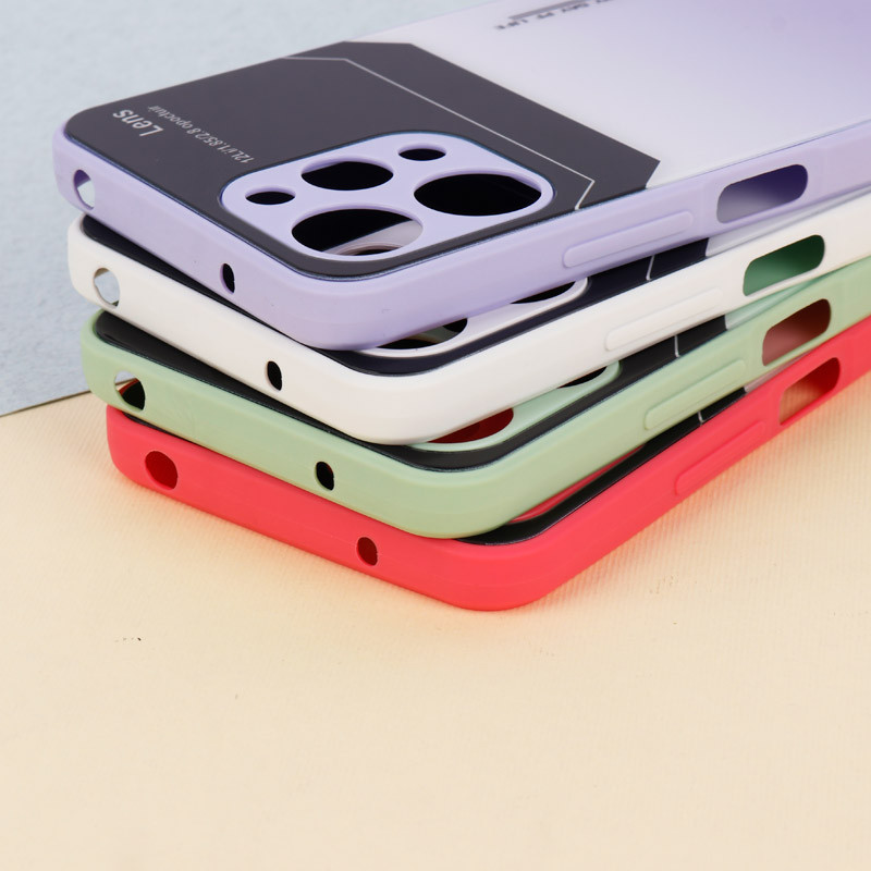 قاب PVD Lens Opoctuir رنگی محافظ لنزدار Xiaomi Redmi 12