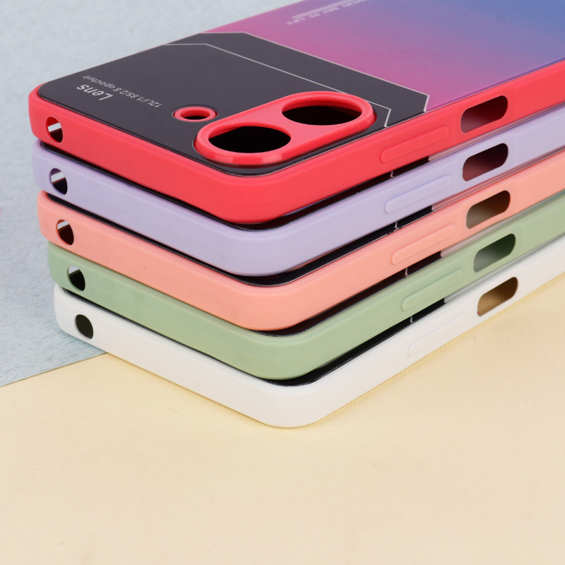 قاب PVD Lens Opoctuir رنگی محافظ لنزدار Xiaomi Redmi 13C