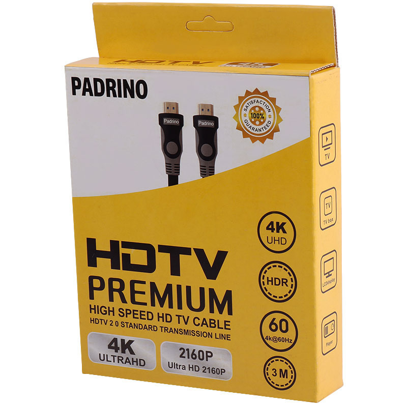 کابل Padrino HDMI V2.0 4K 3m