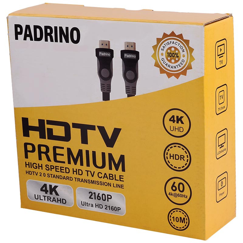 کابل Padrino HDMI V2.0 4K 10m