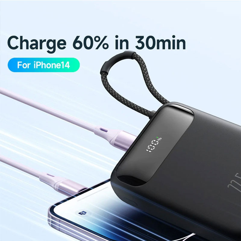 پاوربانک فست شارژ مک دودو MC-3243 PD 22.5W ظرفیت 10000 میلی آمپر ساعت