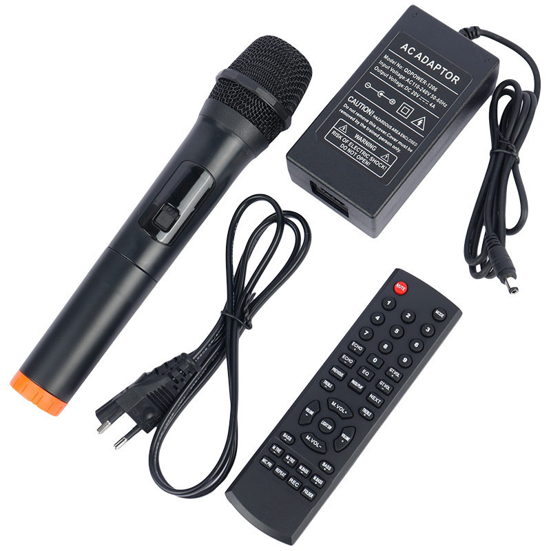 اسپیکر چمدانی بلوتوثی رم و فلش خور Kingstar KBS620 + میکروفن و ریموت کنترل