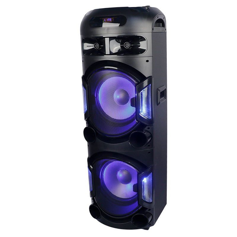 اسپیکر چمدانی بلوتوثی رم و فلش خور Kingstar KBS652 + میکروفن و ریموت کنترل