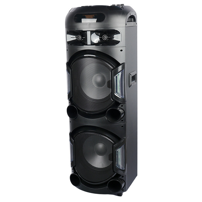 اسپیکر چمدانی بلوتوثی رم و فلش خور Kingstar KBS652 + میکروفن و ریموت کنترل