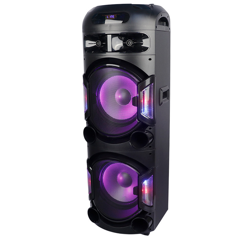 اسپیکر چمدانی بلوتوثی رم و فلش خور Kingstar KBS652 + میکروفن و ریموت کنترل