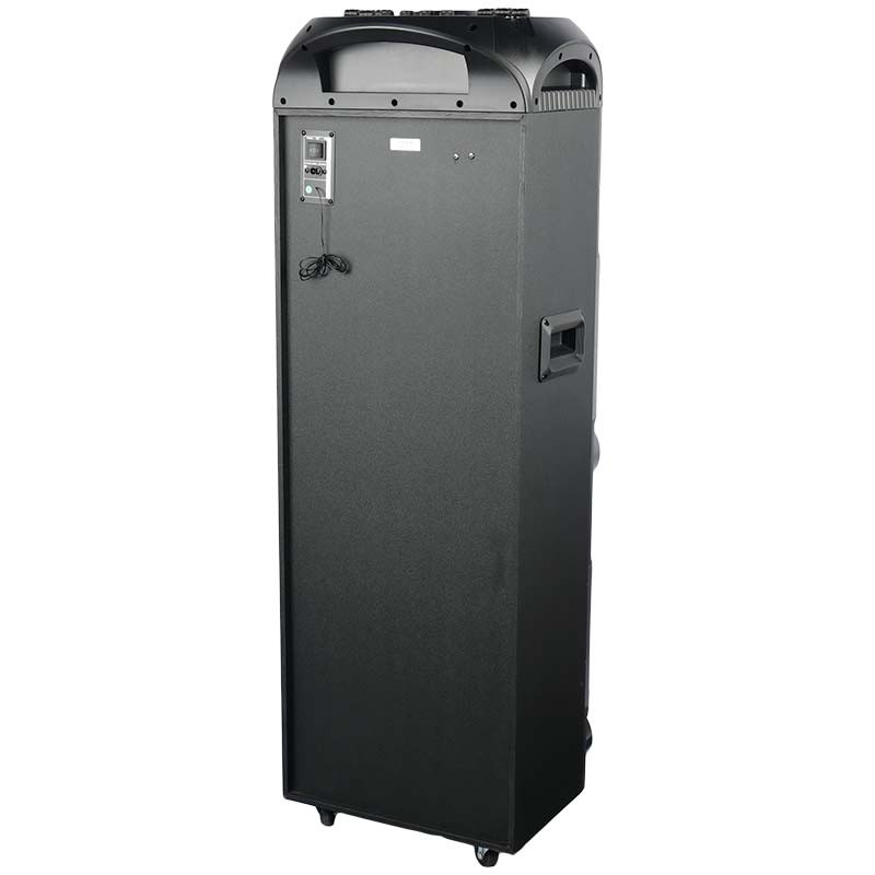 اسپیکر چمدانی بلوتوثی رم و فلش خور Kingstar KBS652 + میکروفن و ریموت کنترل