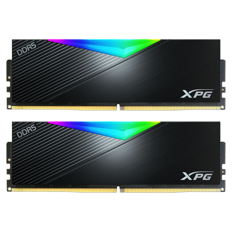 رم کامپیوتر ADATA XPG LANCER RGB DDR5 32GB 5200MHz CL38 Dual