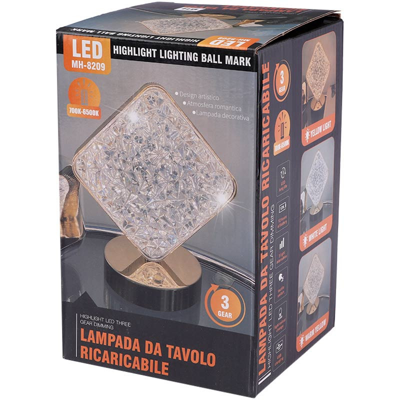 چراغ خواب MH-8209 طرح لوزی