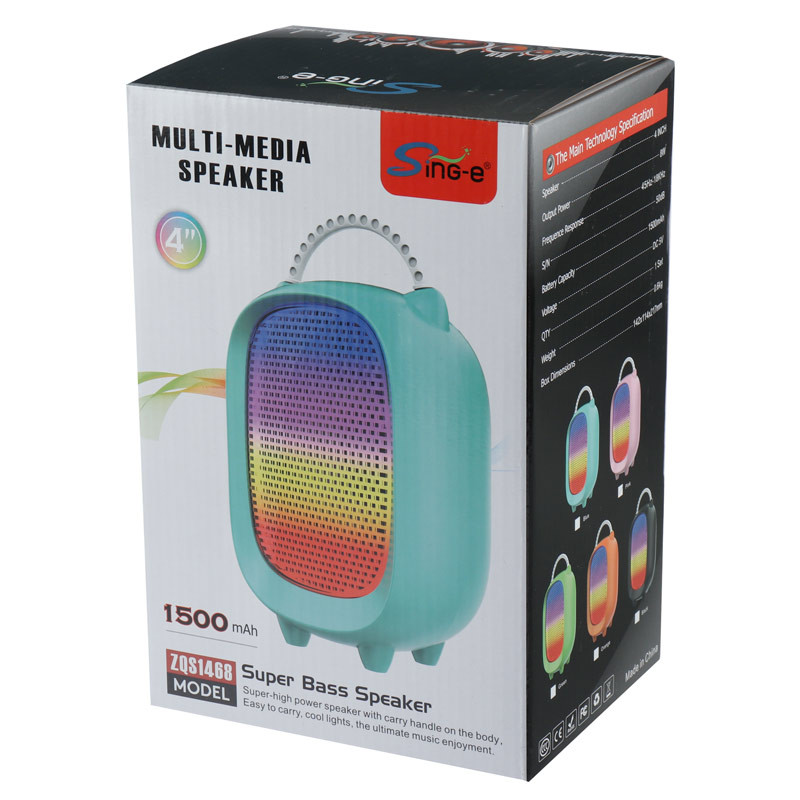 اسپیکر بلوتوثی رم و فلش خور Sing-E ZQS1468