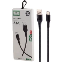 کابل تایپ سی فست شارژ Earldom EC-139C 2.4A 1m
