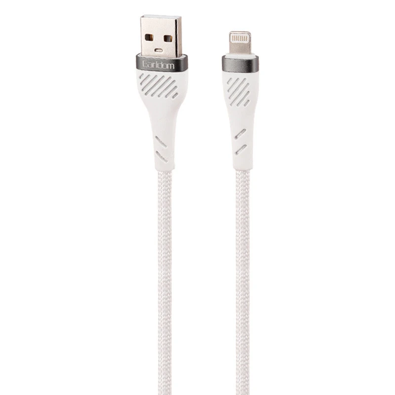 کابل آیفونی فست شارژ Earldom EC-178i 2.4A 1m