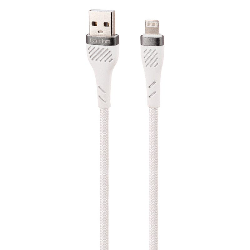 کابل آیفونی فست شارژ Earldom EC-178i 2.4A 1m