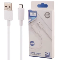 کابل میکرو یو اس بی فست شارژ Earldom EC-176M 2.4A 1m