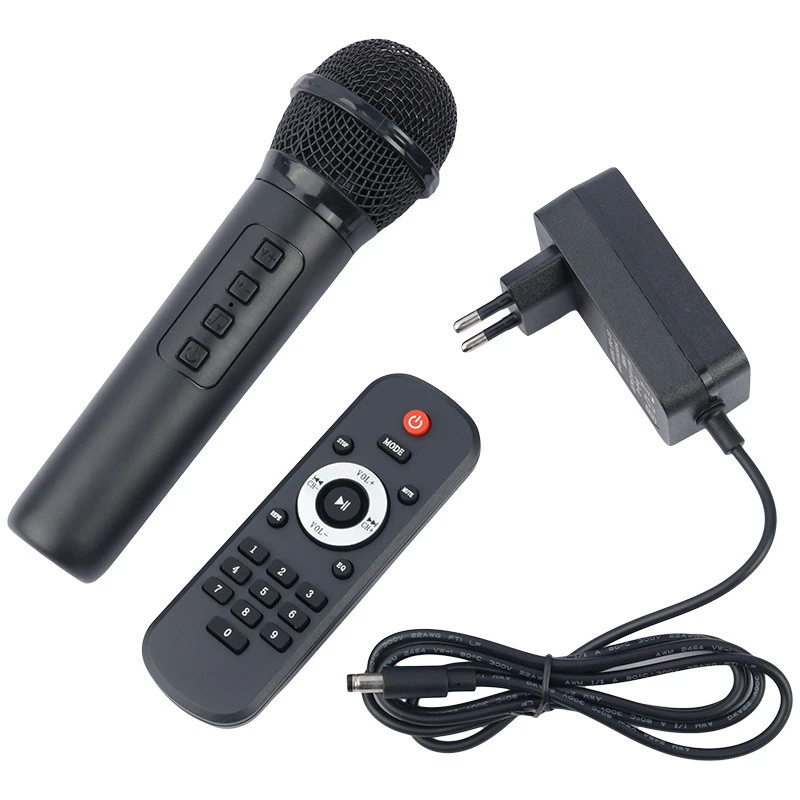 اسپیکر چمدانی بلوتوثی رم و فلش خور Sing-E ZQS8235 + میکروفون و ریموت کنترل